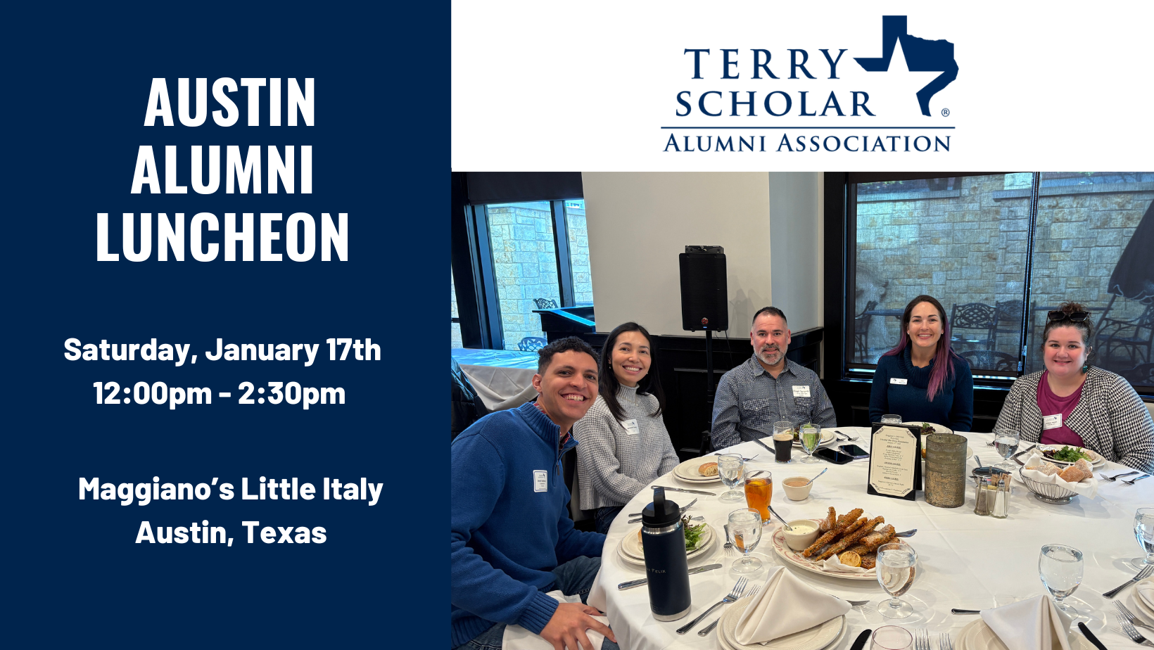 Austin Alumni Luncheon 2026 TC Graphic